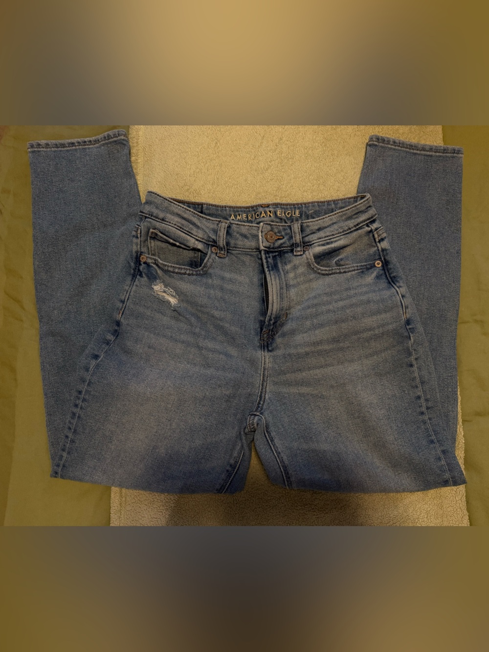 American Eagle Outfitters Straight Leg Mom Jeans
